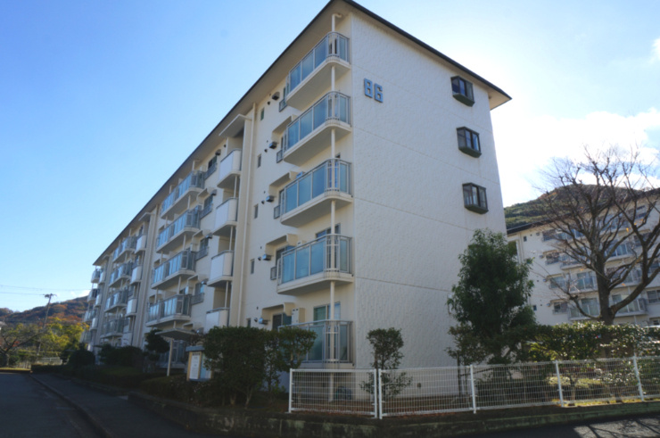 横尾2団地86号棟の外観|横尾2団地86号棟
