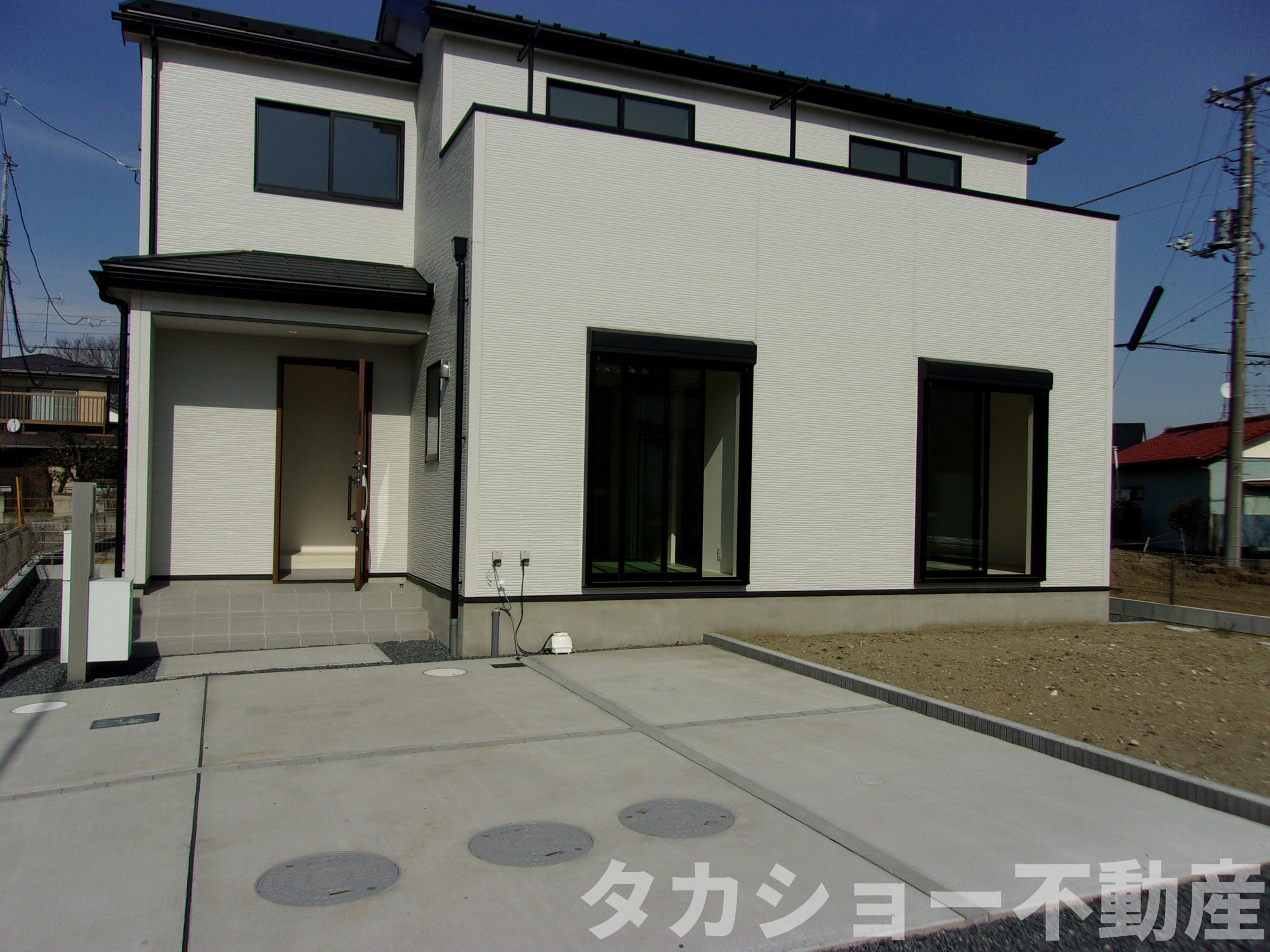 市原市青柳22-1期　全2棟の外観|外はこのようになっています