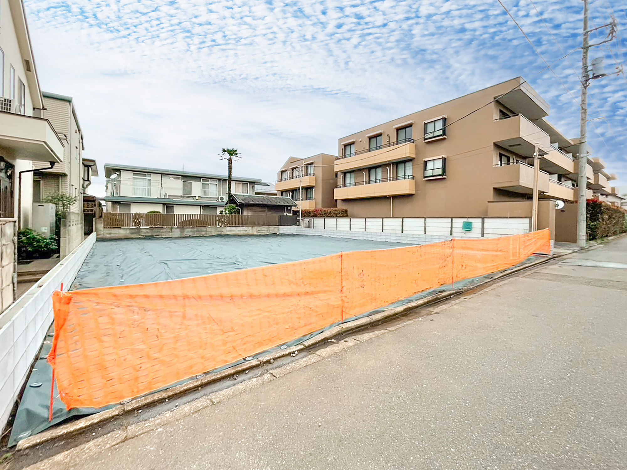 宅地分譲［国立市中３丁目］の前面道路含む現地写真|現地（2026年3月撮影）
