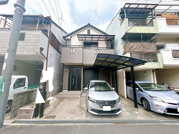 高槻市津之江町3丁目戸建の外観