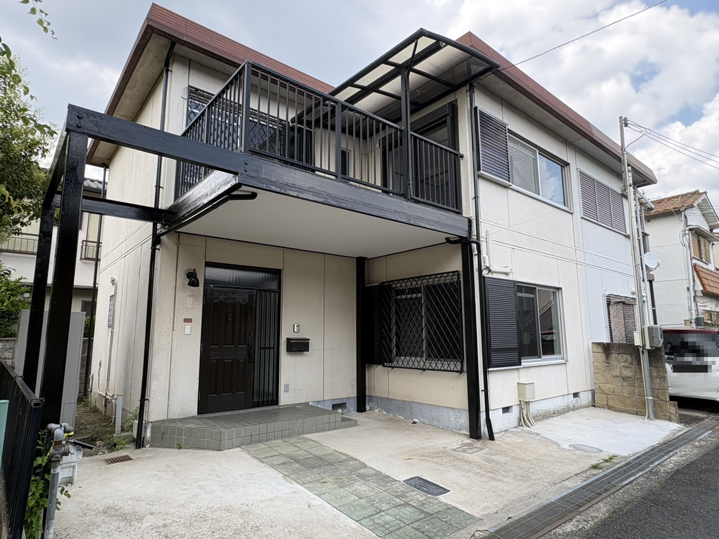 高槻市寿町3丁目戸建の外観|建物外観を気になさる方へ、見た目の良い物件です。