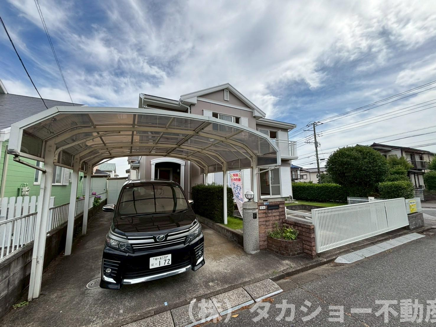 木更津市八幡台6丁目　中古戸建の外観|おしゃれな外観です