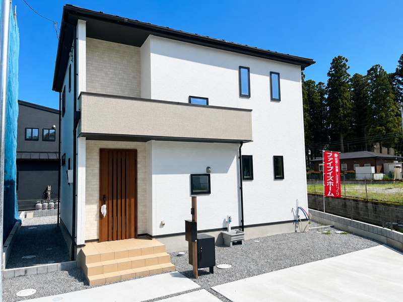 6月25日撮影（北側より）
外構工事も順調に進み、外構完成です！