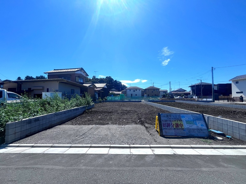 行田市桜町２丁目７区画　北側　現地写真①正目
