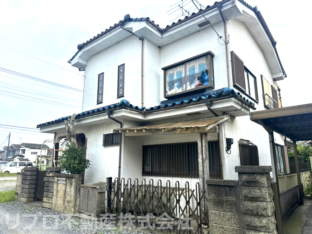 野田市木間ケ瀬戸建の外観|ファミリータイプの3DK,陽当り・通風良好、現在賃貸中！