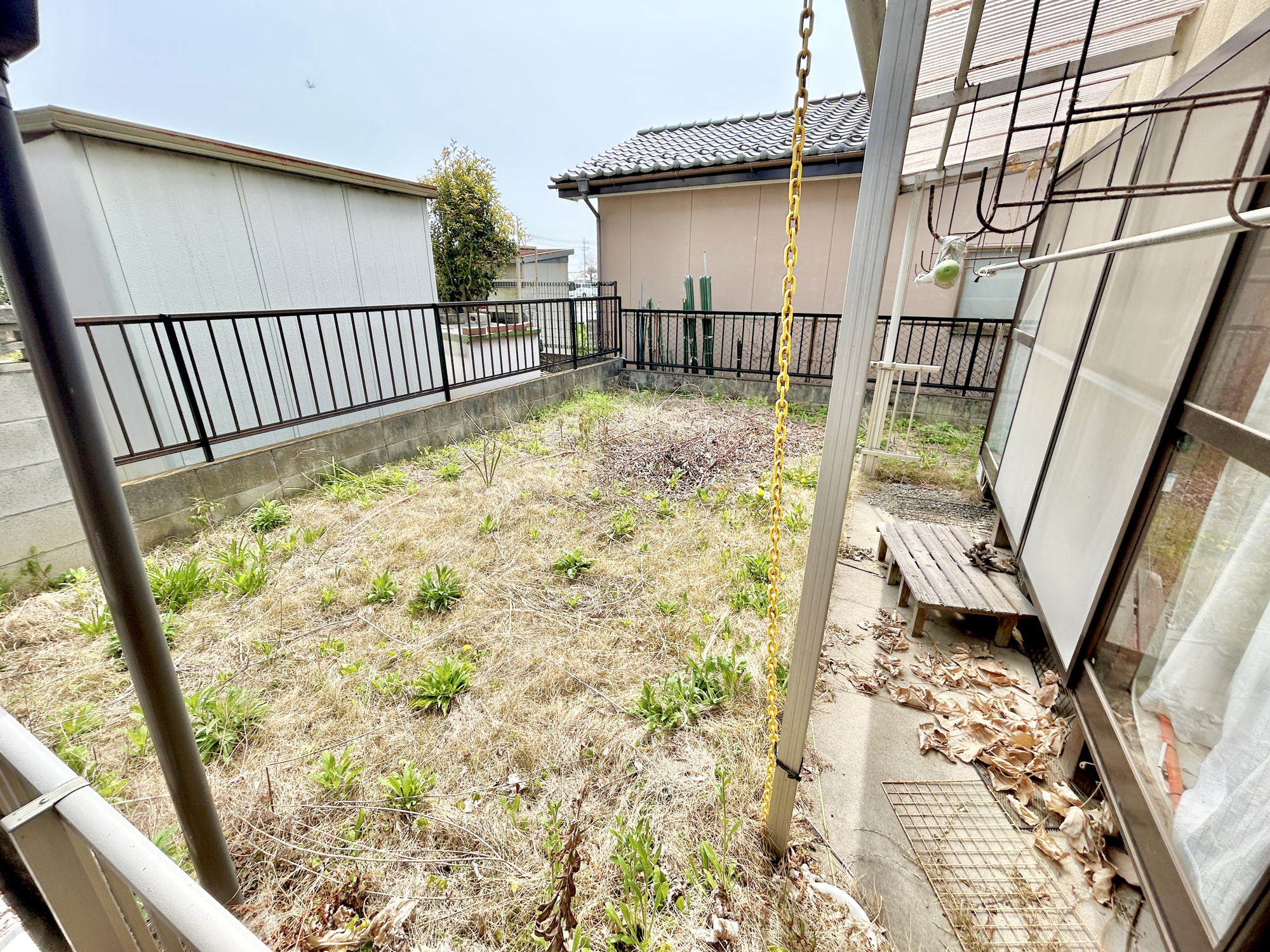 前橋市六供町３丁目　中古住宅の庭|お庭での家庭菜園・ガーデニングを通じて、お子様と一緒に育てていくと、思い出も増えていきそうですね♪