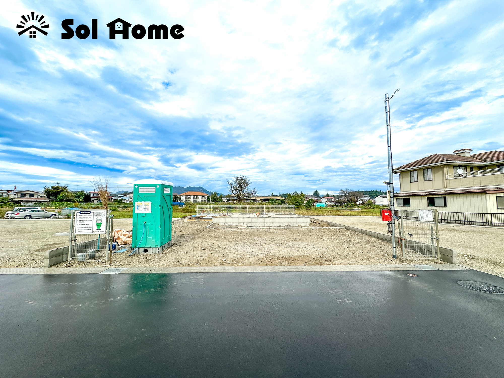 鹿沼市泉町第３　新築住宅全２棟の外観|◆本日のご案内も大歓迎です♪◆ 図面や写真では分からない部分を不動産のプロが丁寧にご説明いたします！！ 年中無休のソルホームはいつでもお問い合わせをお待ちしております♪
