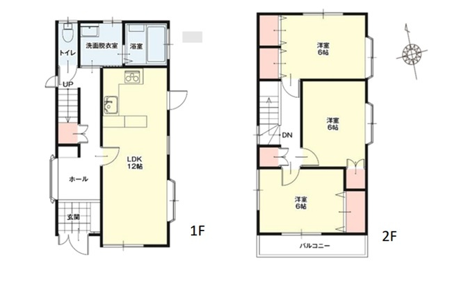 高崎市棟高町1期　中古住宅の間取り|◇土地49.31坪　建物32.06坪◇