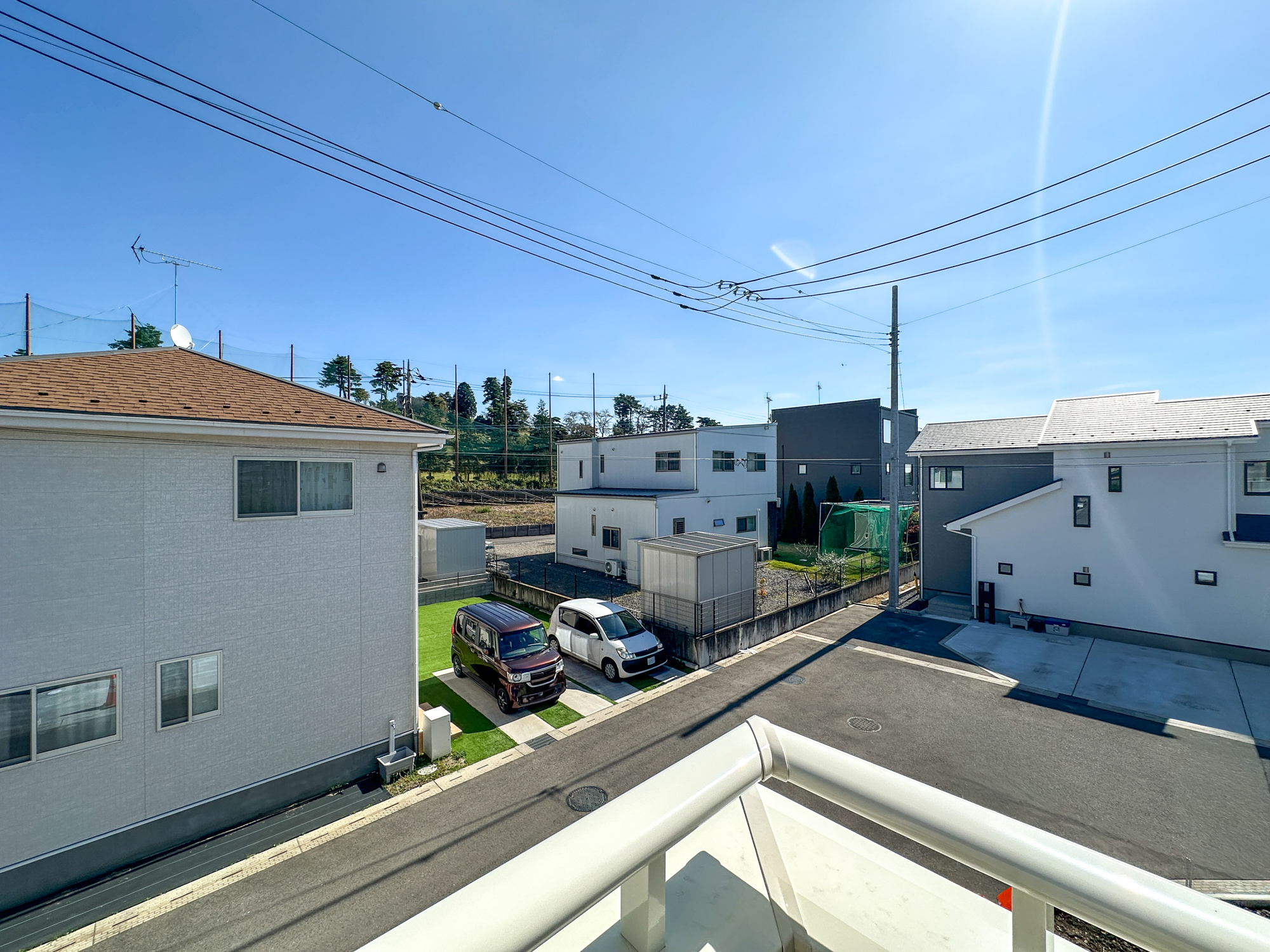 宇都宮市野沢町の新築一戸建の展望|見晴らしの良い眺望は開放感たっぷり♪