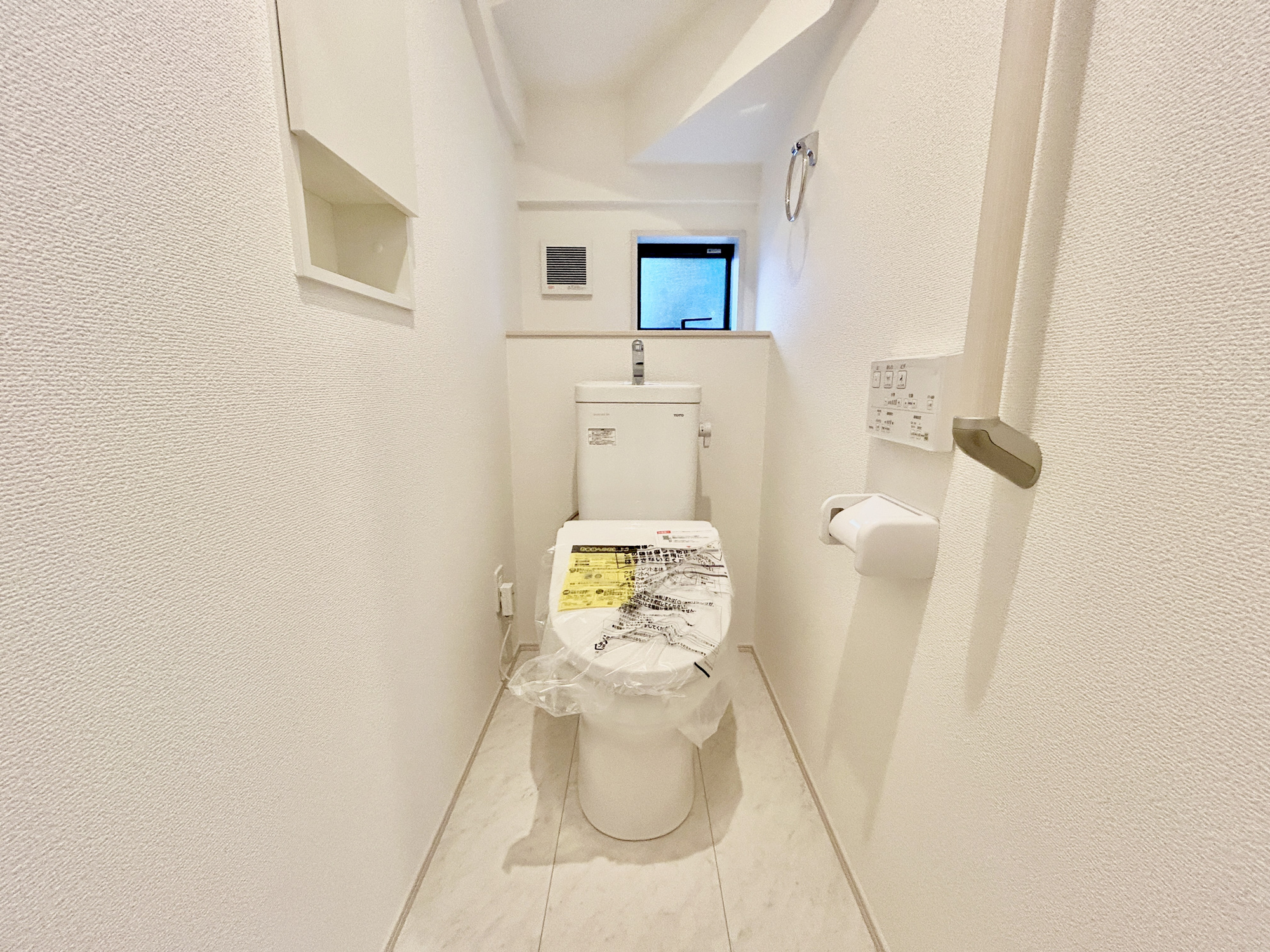 前橋市朝日が丘町　新築一戸建全1棟のトイレ|同社施工例