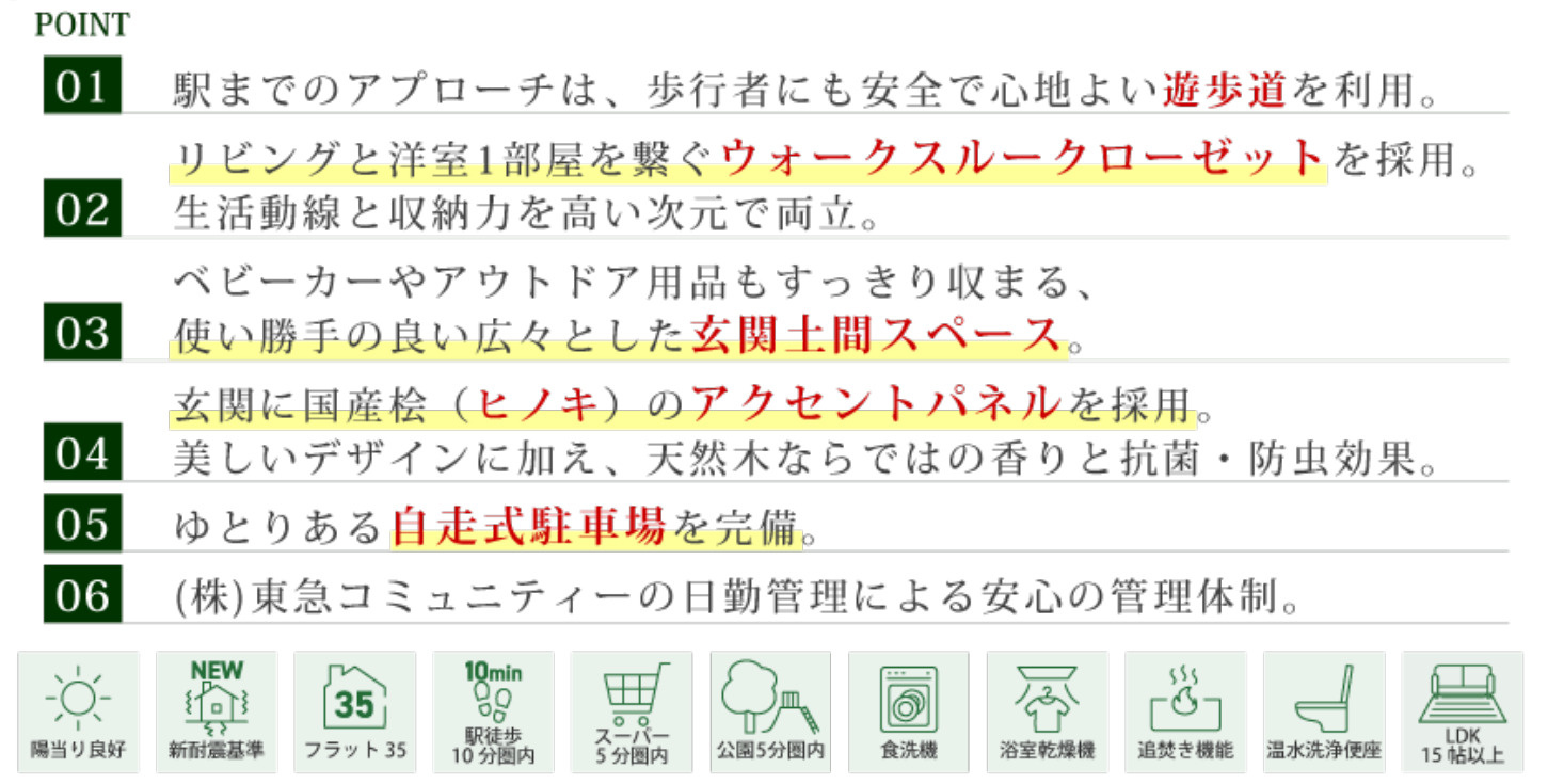 ウエストエミナンス【仲介手数料無料】のその他