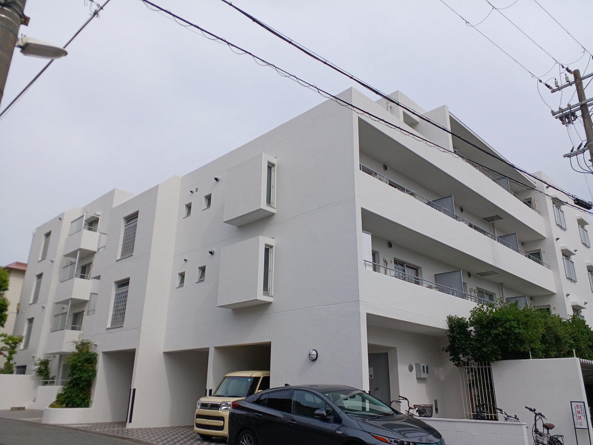 曽根西町パーク・ハイムの外観