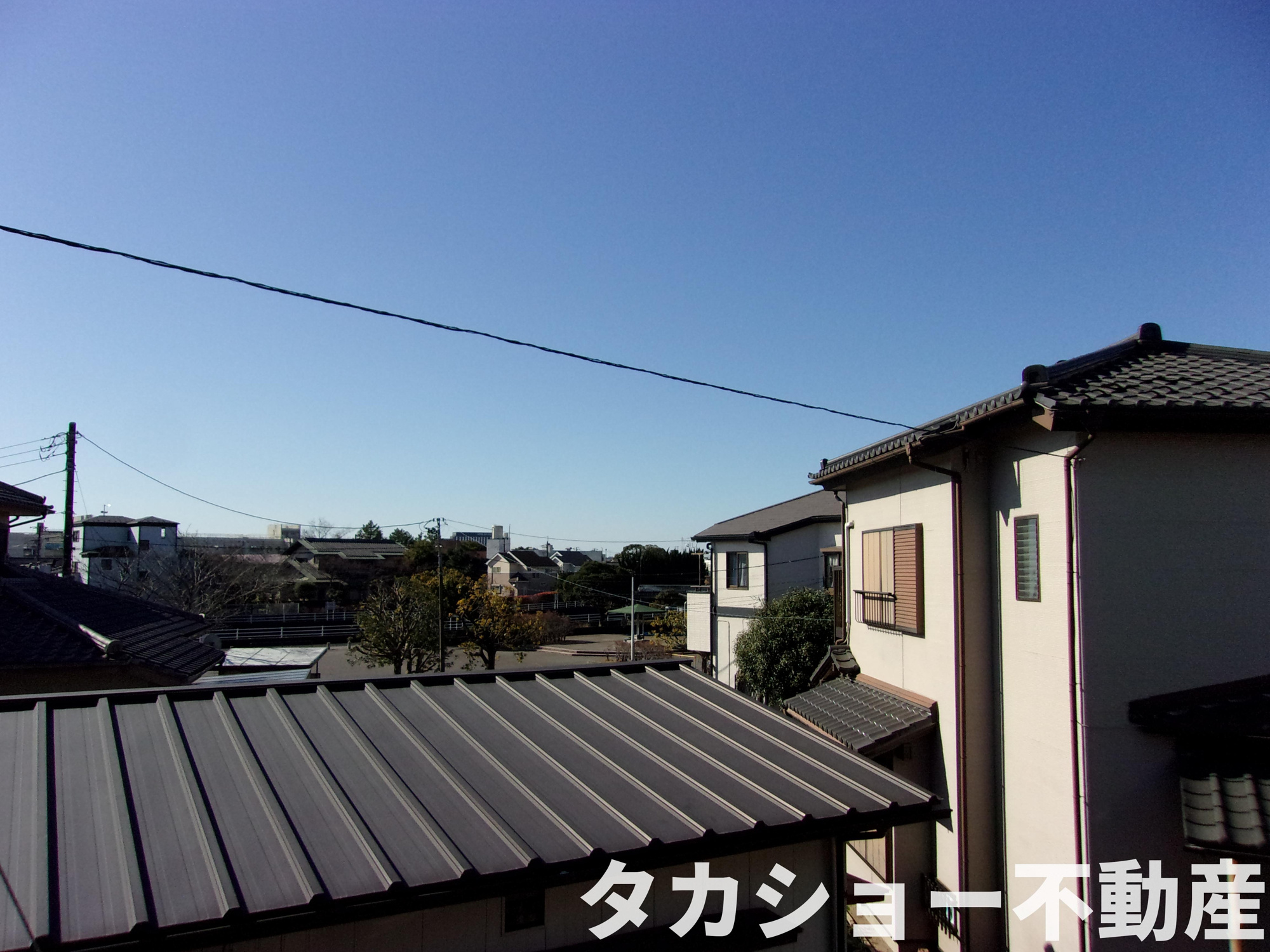 千葉市中央区塩田町　中古戸建の展望