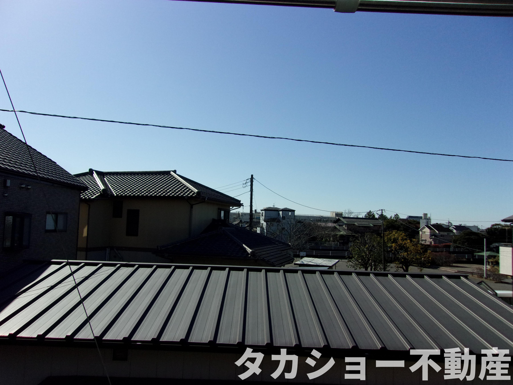 千葉市中央区塩田町　中古戸建の展望