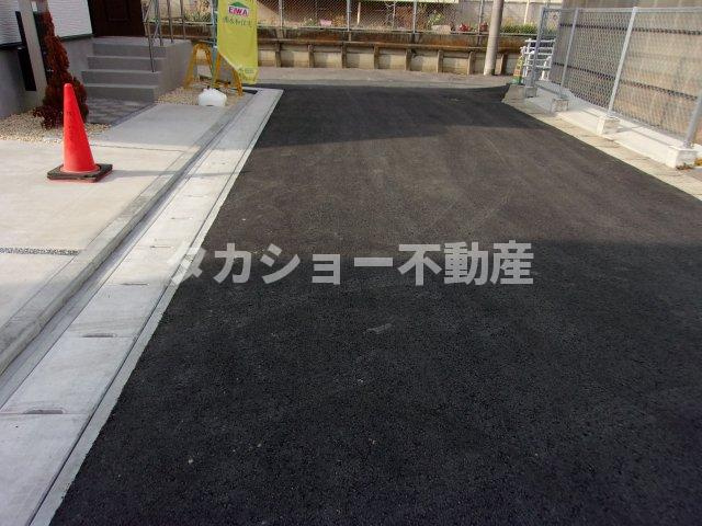 ブルーミングガーデン市原市五井の前面道路含む現地写真|前面道路含む現地写真です