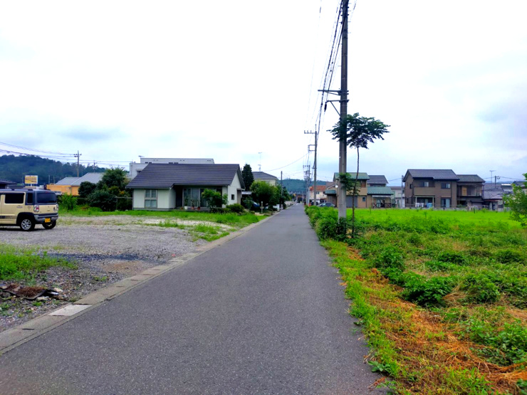 《栃本町3期　現地前面道路　東 5.0ｍ 公道》2026.7撮影