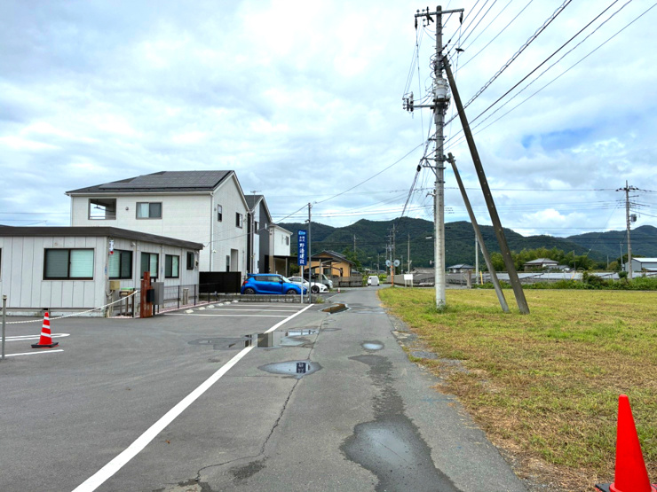 《出流原町　前面道路(南 4.0m 公道)》2026.9.5撮影