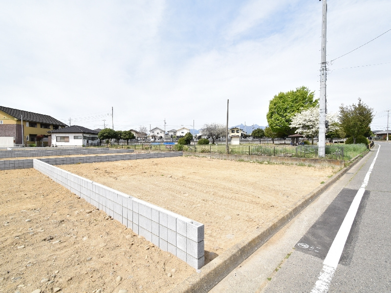 【４号棟：現地土地写真】