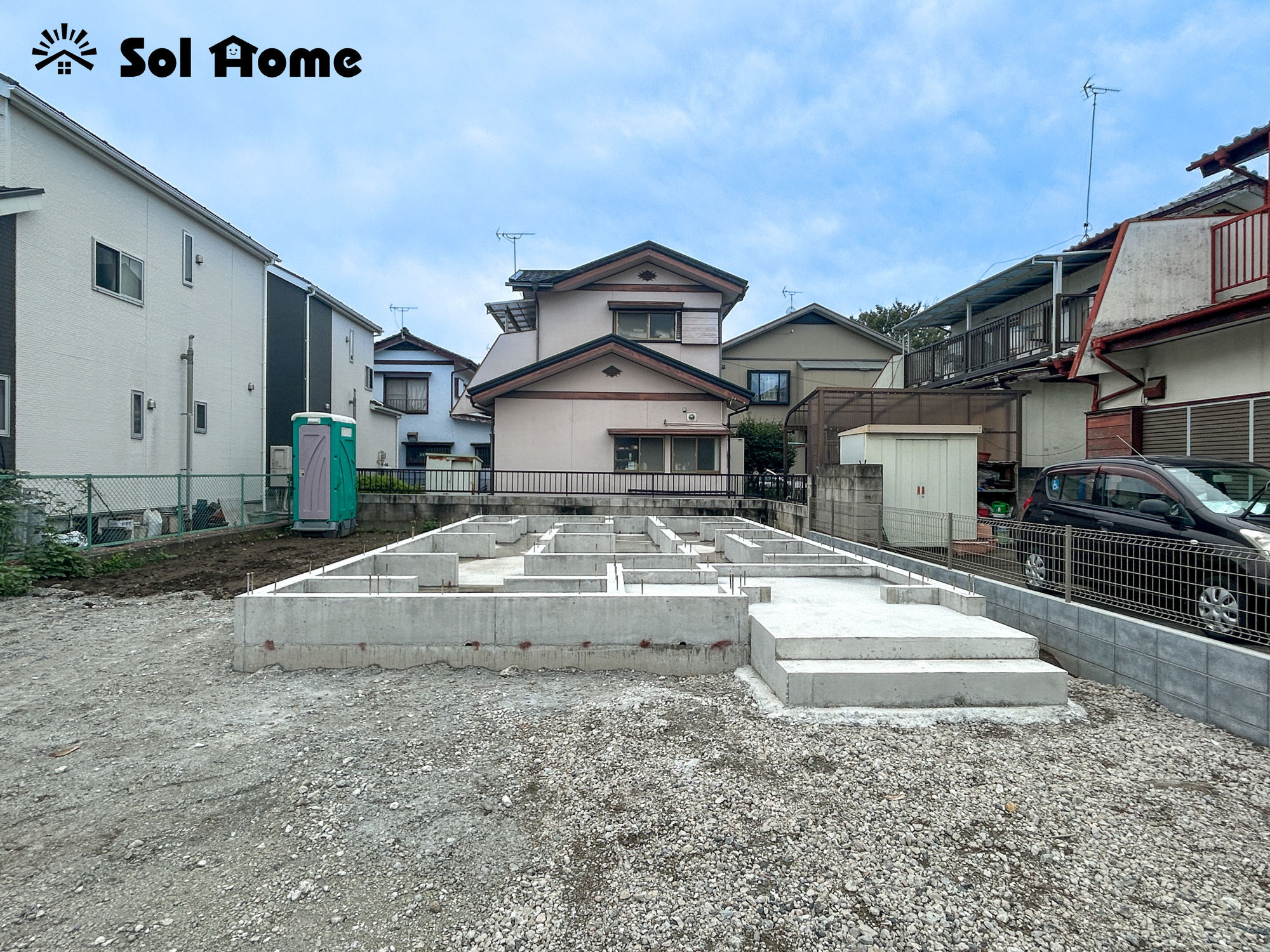 前橋市山王町1丁目　新築住宅全1棟の外観|◆本日のご案内も大歓迎です♪◆ 図面や写真では分からない部分を不動産のプロが丁寧にご説明いたします！！ソルホームはいつでもお問い合わせをお待ちしております♪