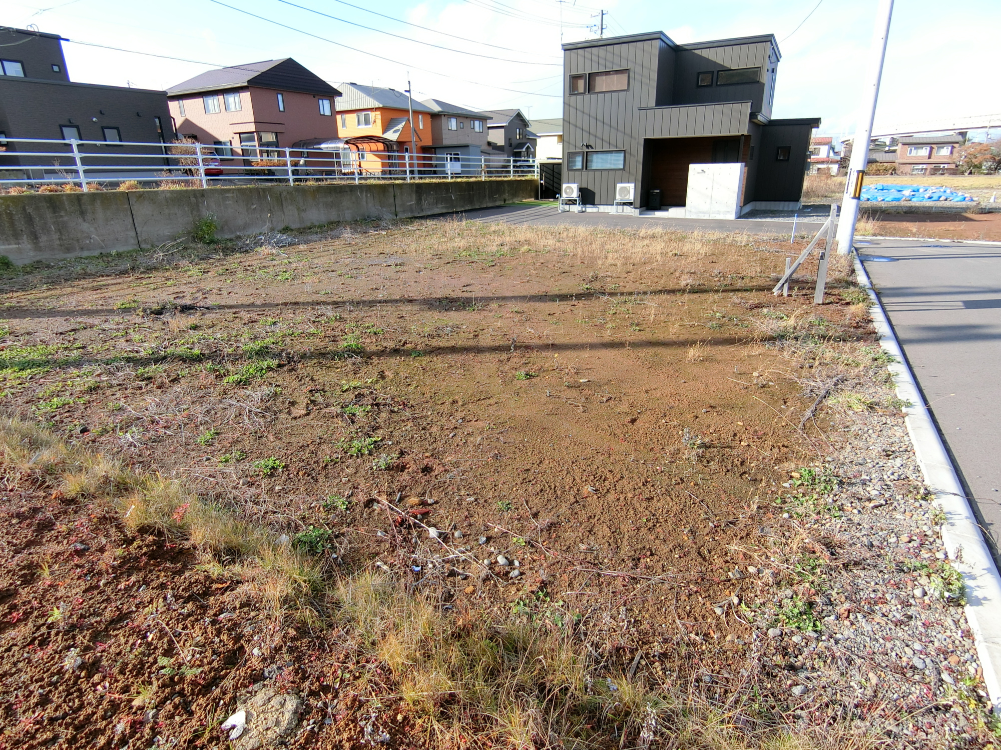 室蘭市祝津町2丁目112-20　土地の外観