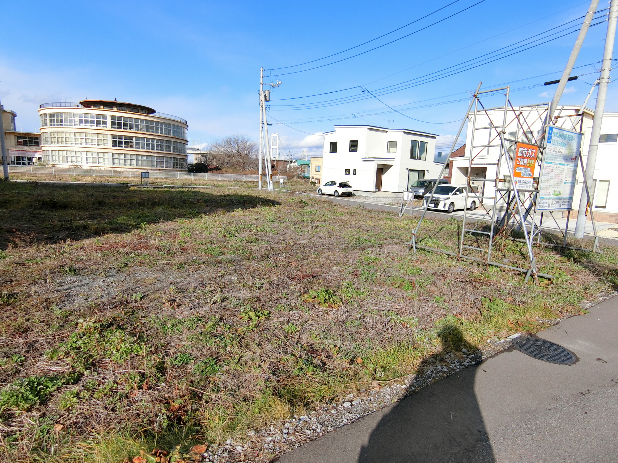 室蘭市祝津町2丁目112-26　土地の外観
