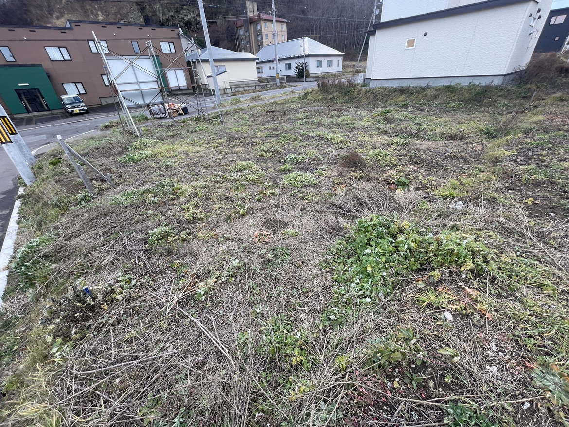 室蘭市祝津町2丁目112-26　土地の外観