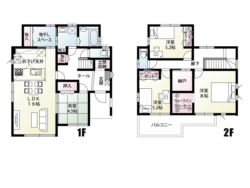 【間取り図】前橋市朝倉町２丁目「１区画」4LDK+S
