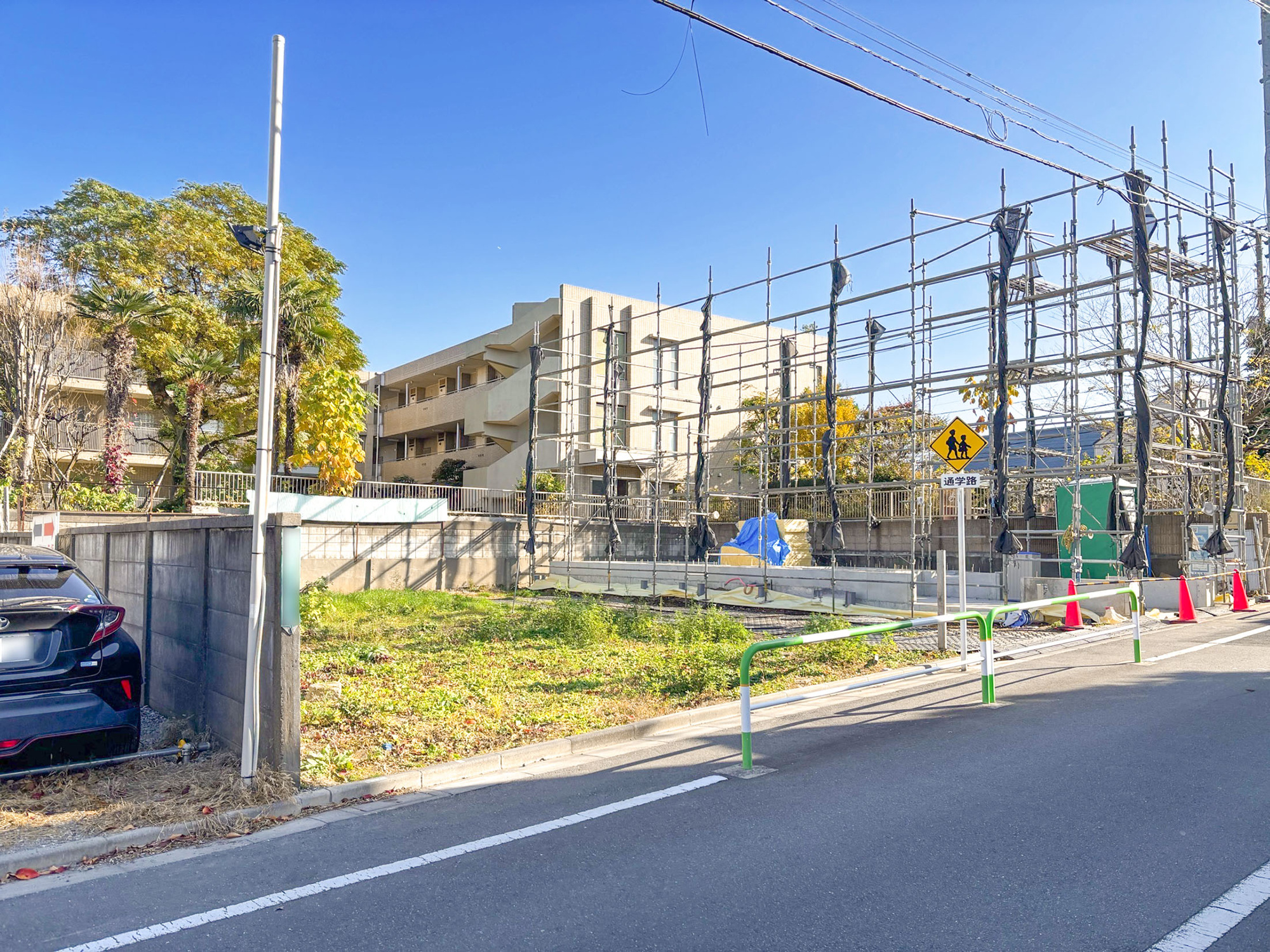 新築分譲［ミラクラス長崎Ⅱ］の前面道路含む現地写真|現地写真（2026年6月撮影）