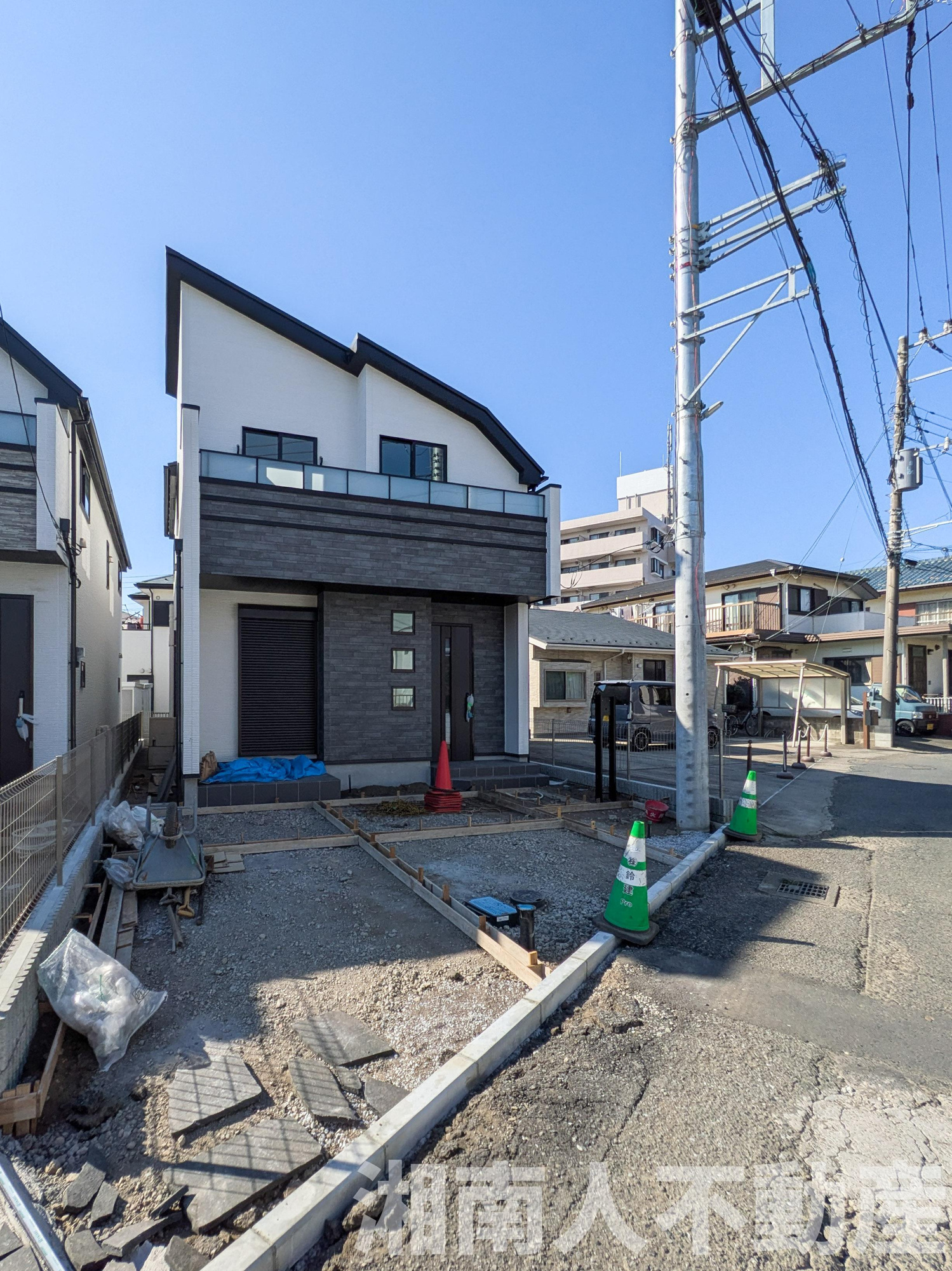 藤沢市辻堂元町２丁目新築戸建て　A号棟の外観