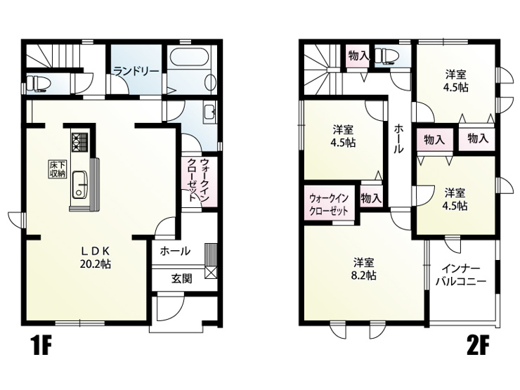 宮代町百間4丁目　Livele Garden.S　新築戸建　全10棟　8号棟