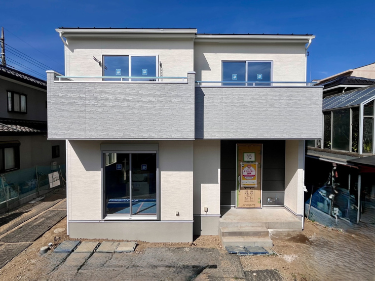 本宿５丁目２区画　2号棟　 外観写真（外構工事中）