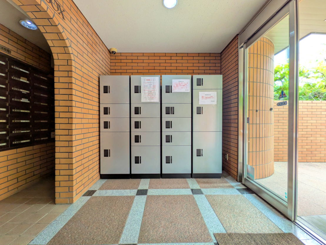 コート芦屋朝日ヶ丘2号棟の設備|ご不在の時でも安心して荷物をお受け取りいただけます。