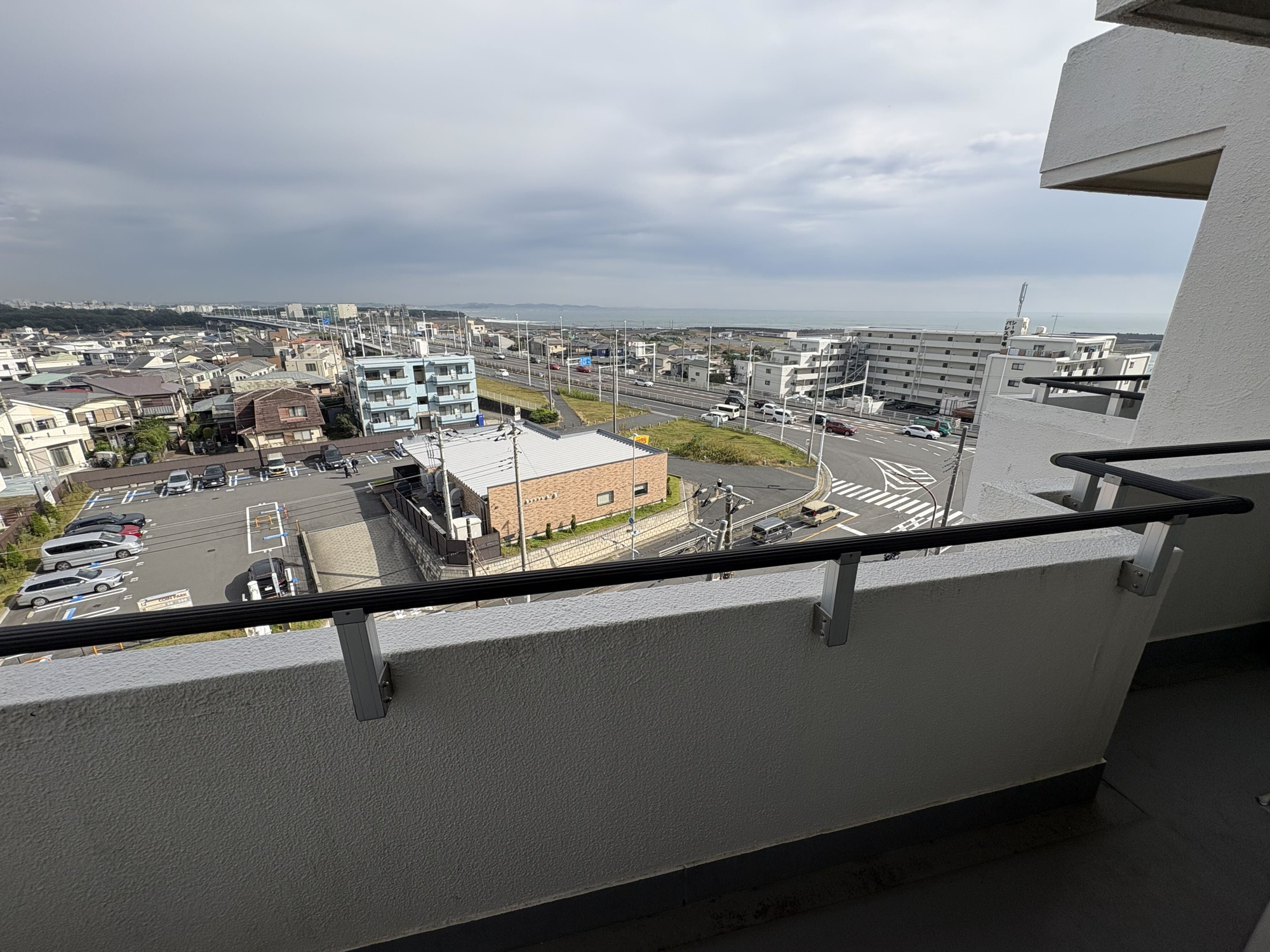 パークサイド平塚2号棟の展望|海を眺めながら、開放感あふれる暮らしをお楽しみいただけます！