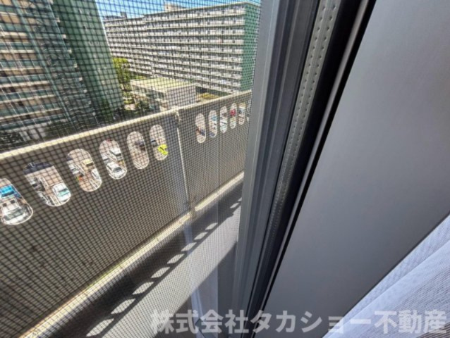 東建検見川マンションB棟のその他共用部分|サッシはペアガラスです☆彡