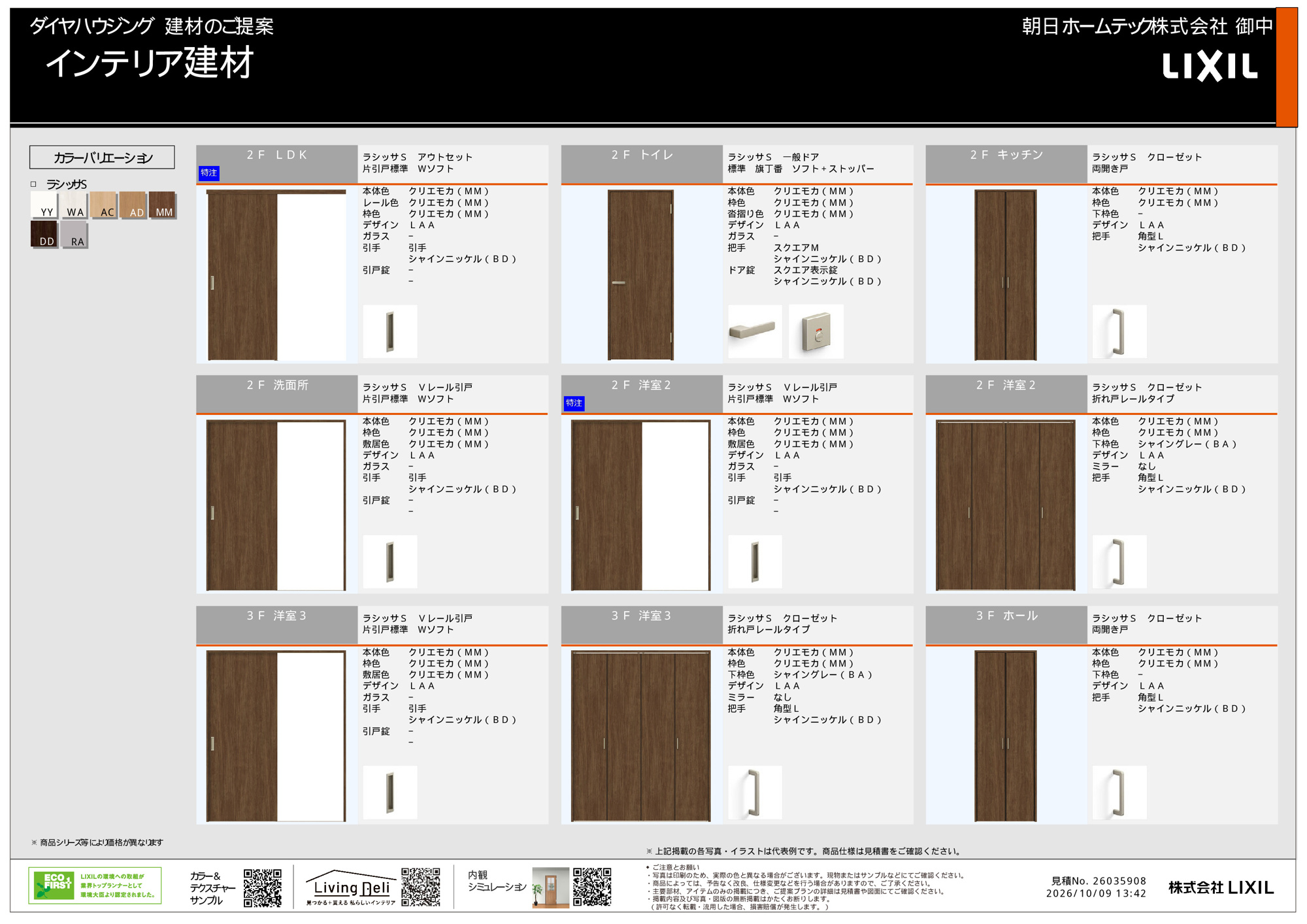 上大市一丁目戸建の内装