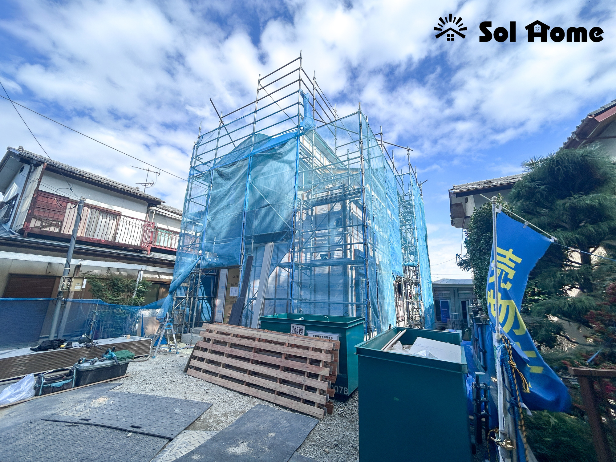 高崎市栗崎町01期　新築住宅全1棟の外観|◆本日のご案内も大歓迎です♪◆ 図面や写真では分からない部分を不動産のプロが丁寧にご説明いたします！！ソルホームはいつでもお問い合わせをお待ちしております♪