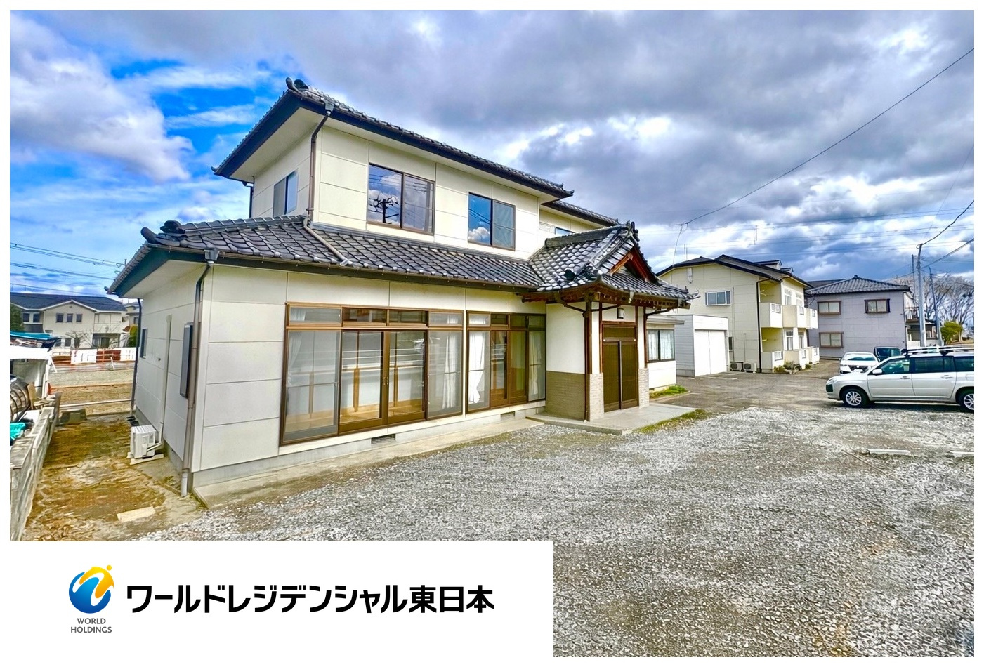 若林区若林五丁目アパート他の外観|戸建て外観写真