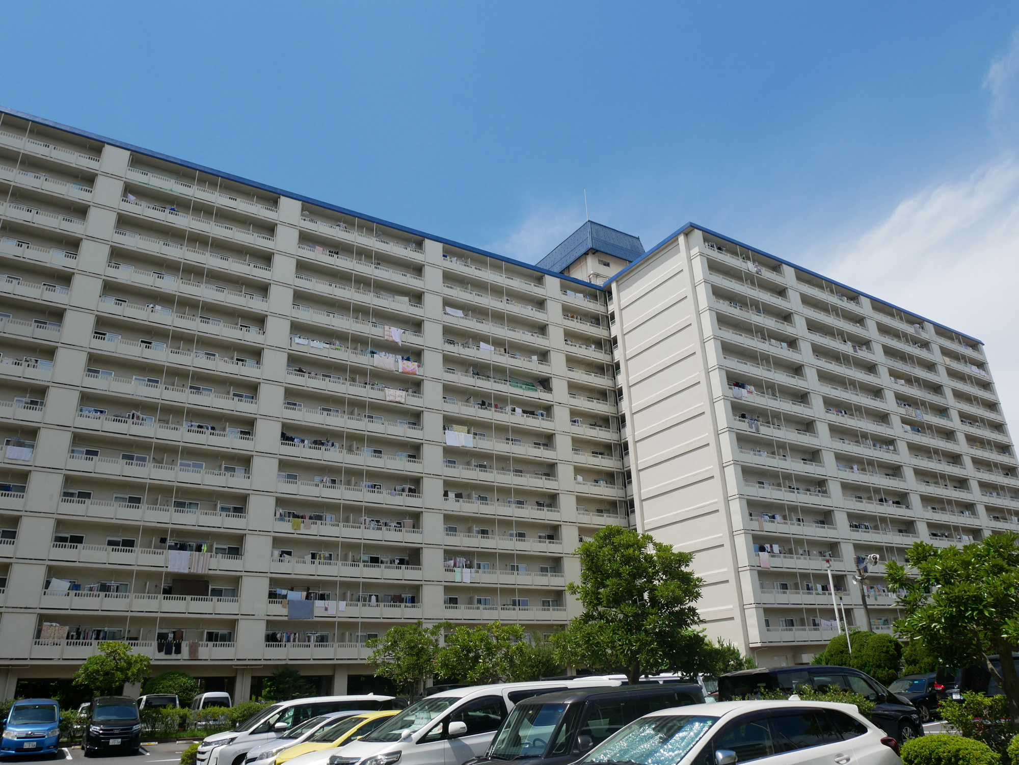 東建検見川マンション　A棟の外観