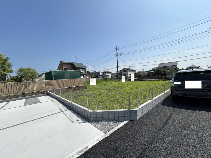 2号地　302.43㎡（91.48坪）現地写真です！（2026/10/03撮影）