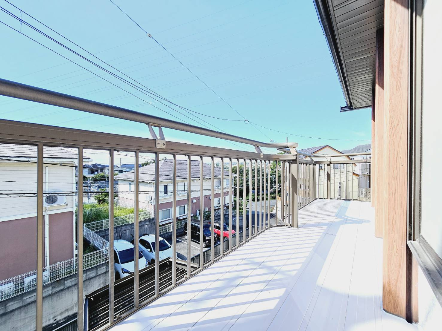 南落合１丁目戸建のバルコニー