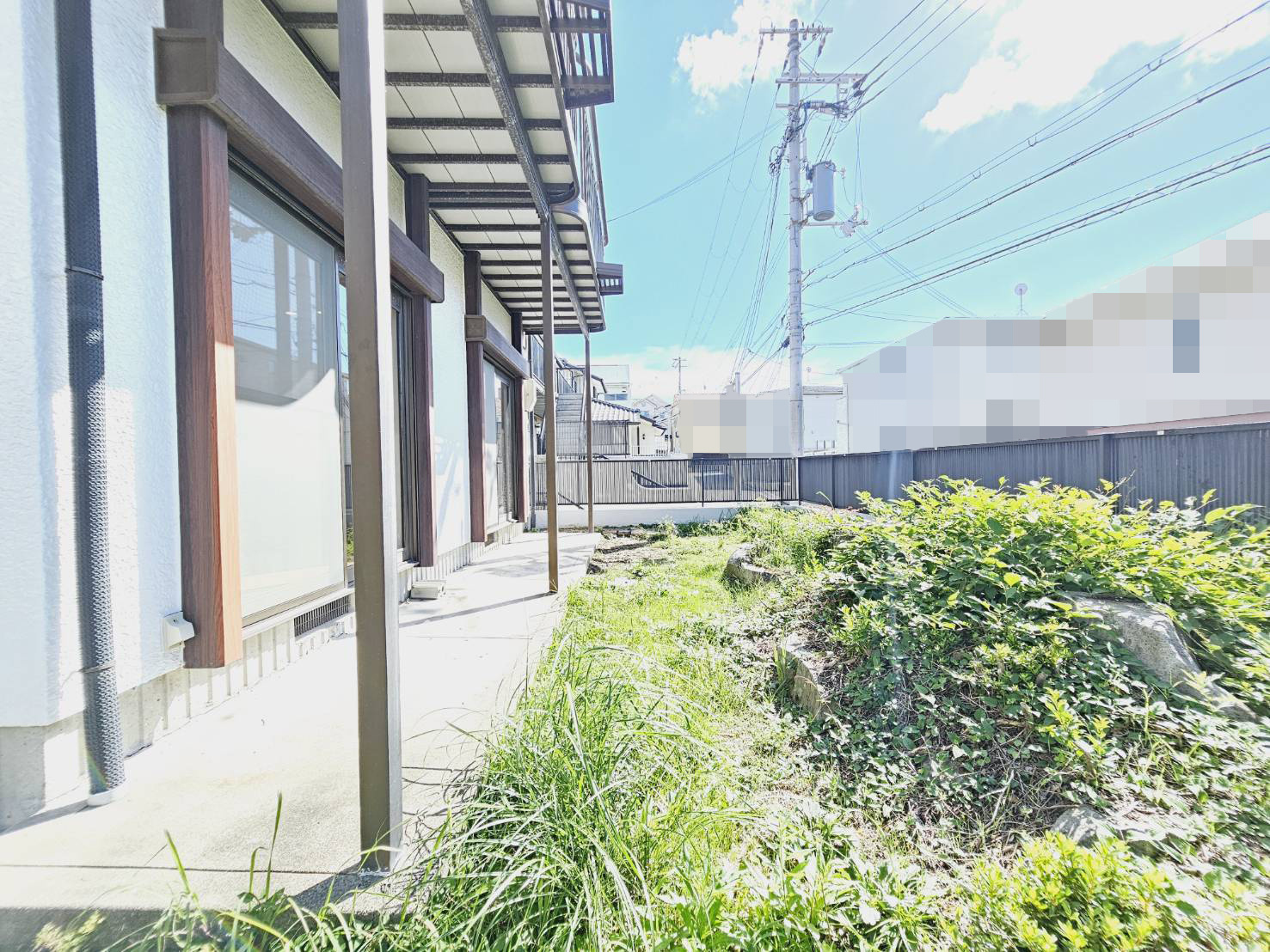 南落合１丁目戸建の庭