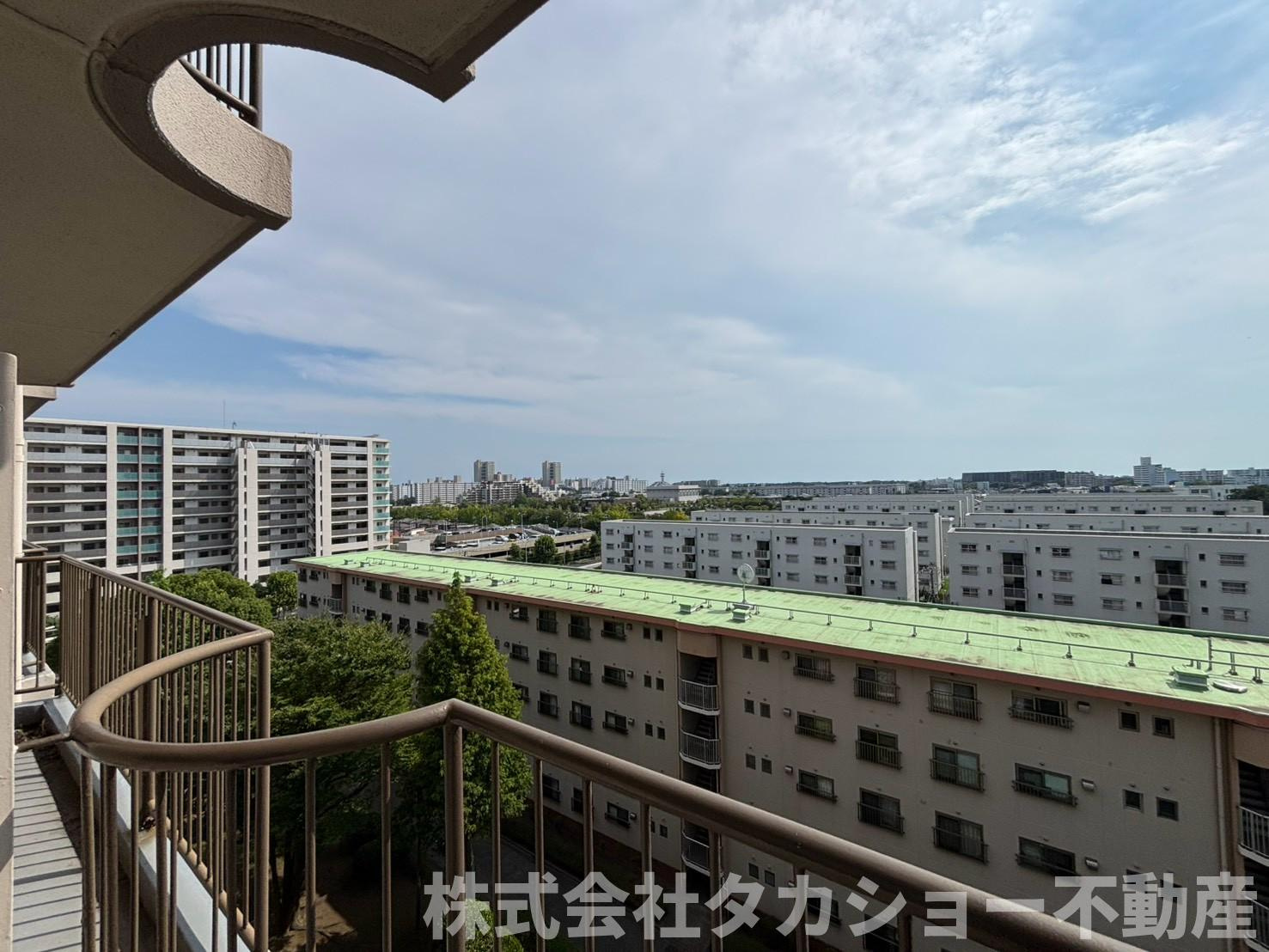 検見川ガーデンハイツ　2号棟の展望
