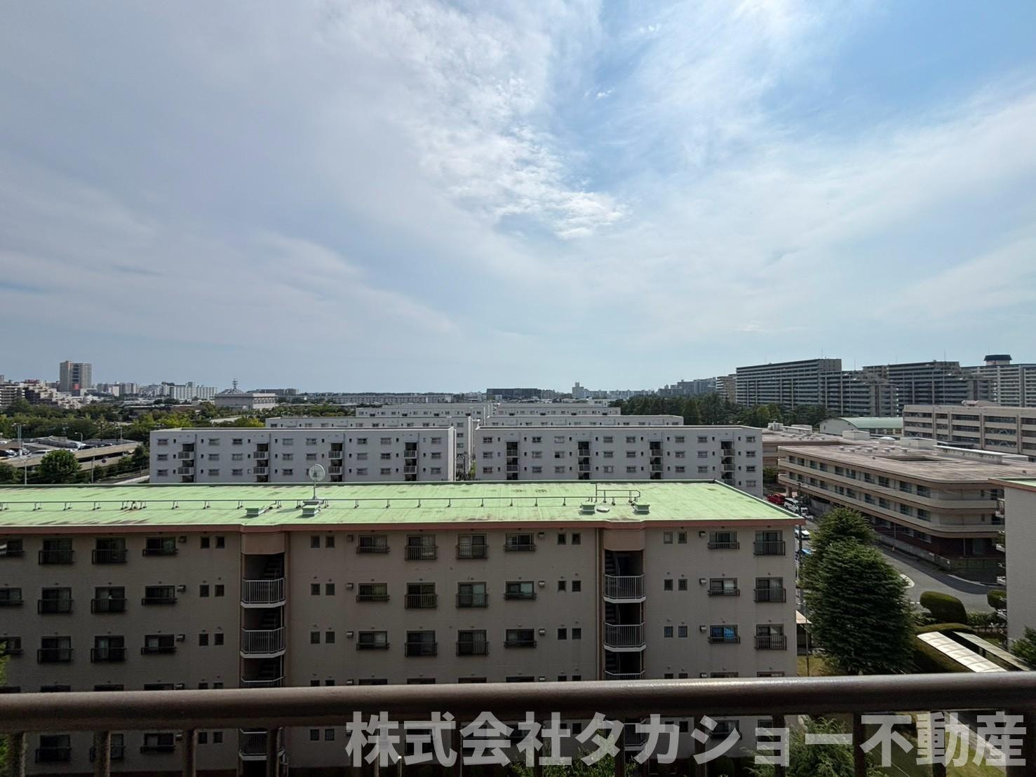 検見川ガーデンハイツ　2号棟の展望