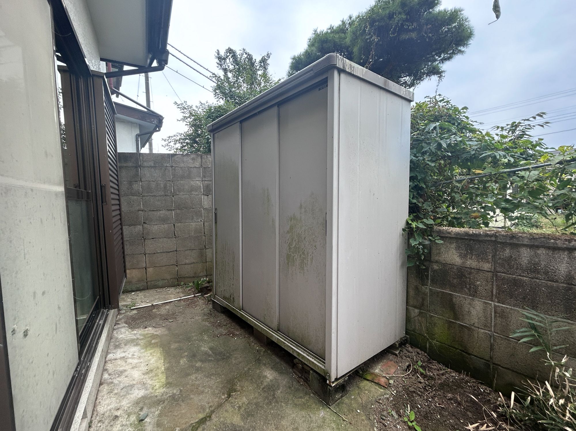 高崎市吉井町吉井川3期　中古住宅のその他|お庭には物置が設置してあり、アウトドアグッズや荷物をたっぷり収納可能♪