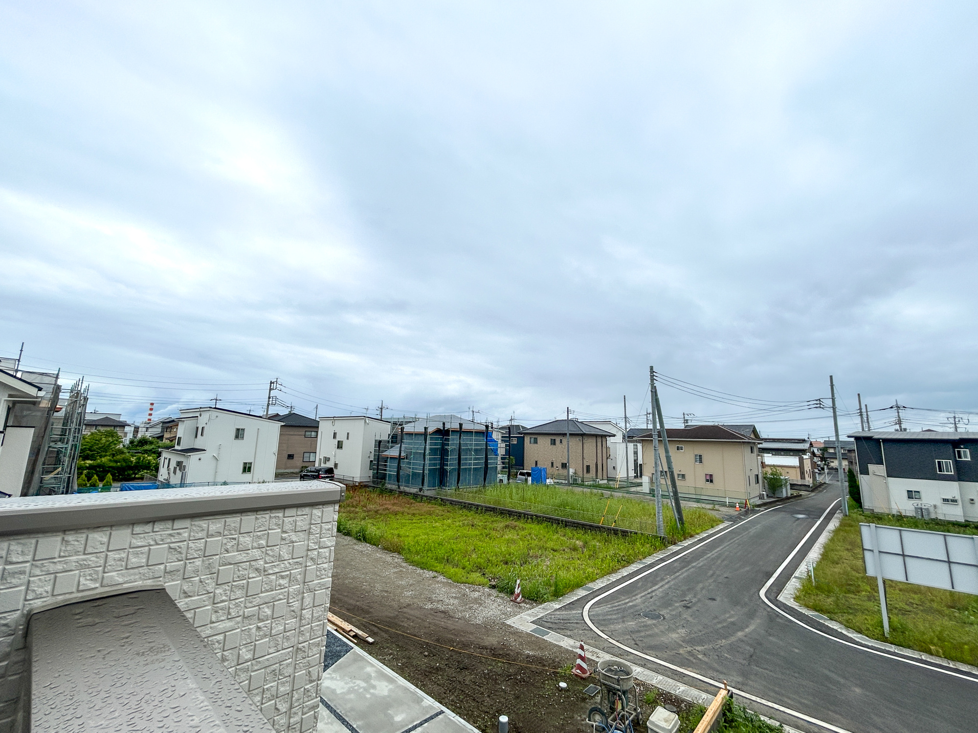 前橋市箱田町第9期　新築住宅全7棟の展望|見晴らしの良い眺望は開放感たっぷり♪