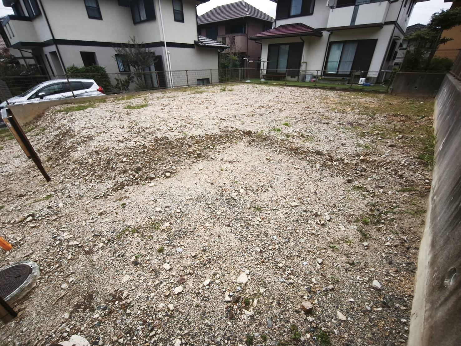 川西市南野坂１丁目　売土地の外観|整形地となっております