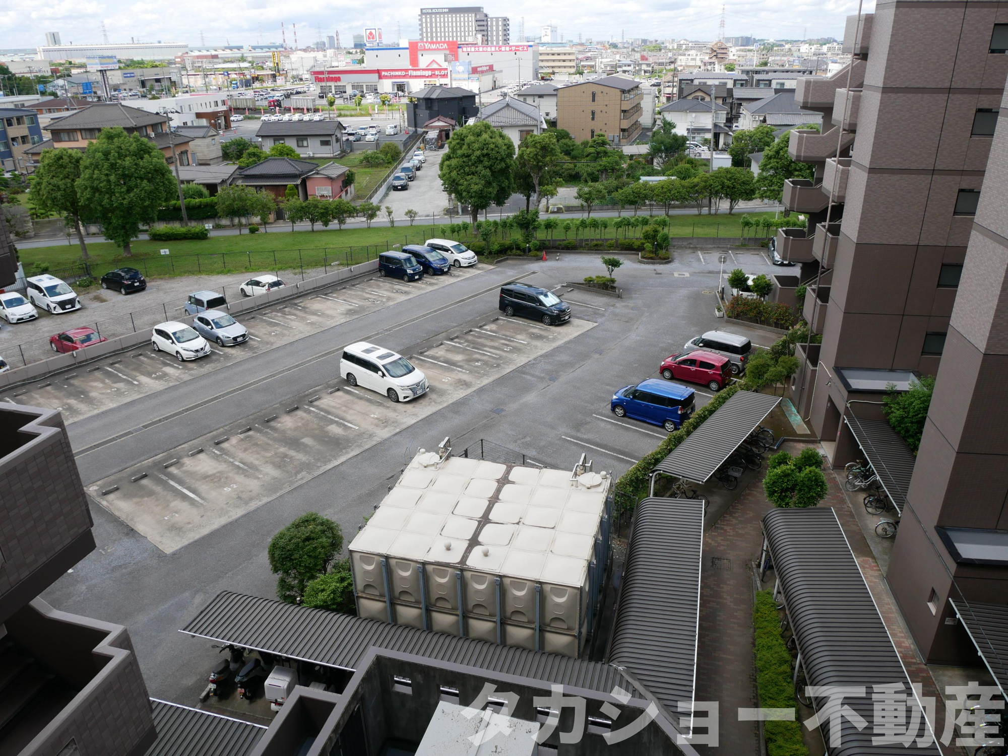 グランコート浜野Ⅱサウスウィングスの駐車場
