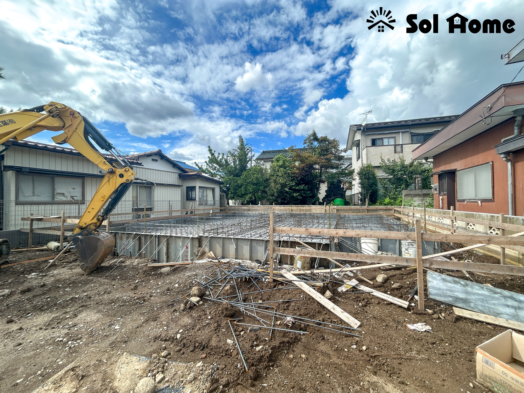 前橋市朝日が丘町　新築住宅全1棟.の外観|◆本日のご案内も大歓迎です♪◆ 図面や写真では分からない部分を不動産のプロが丁寧にご説明いたします！！ソルホームはいつでもお問い合わせをお待ちしております♪