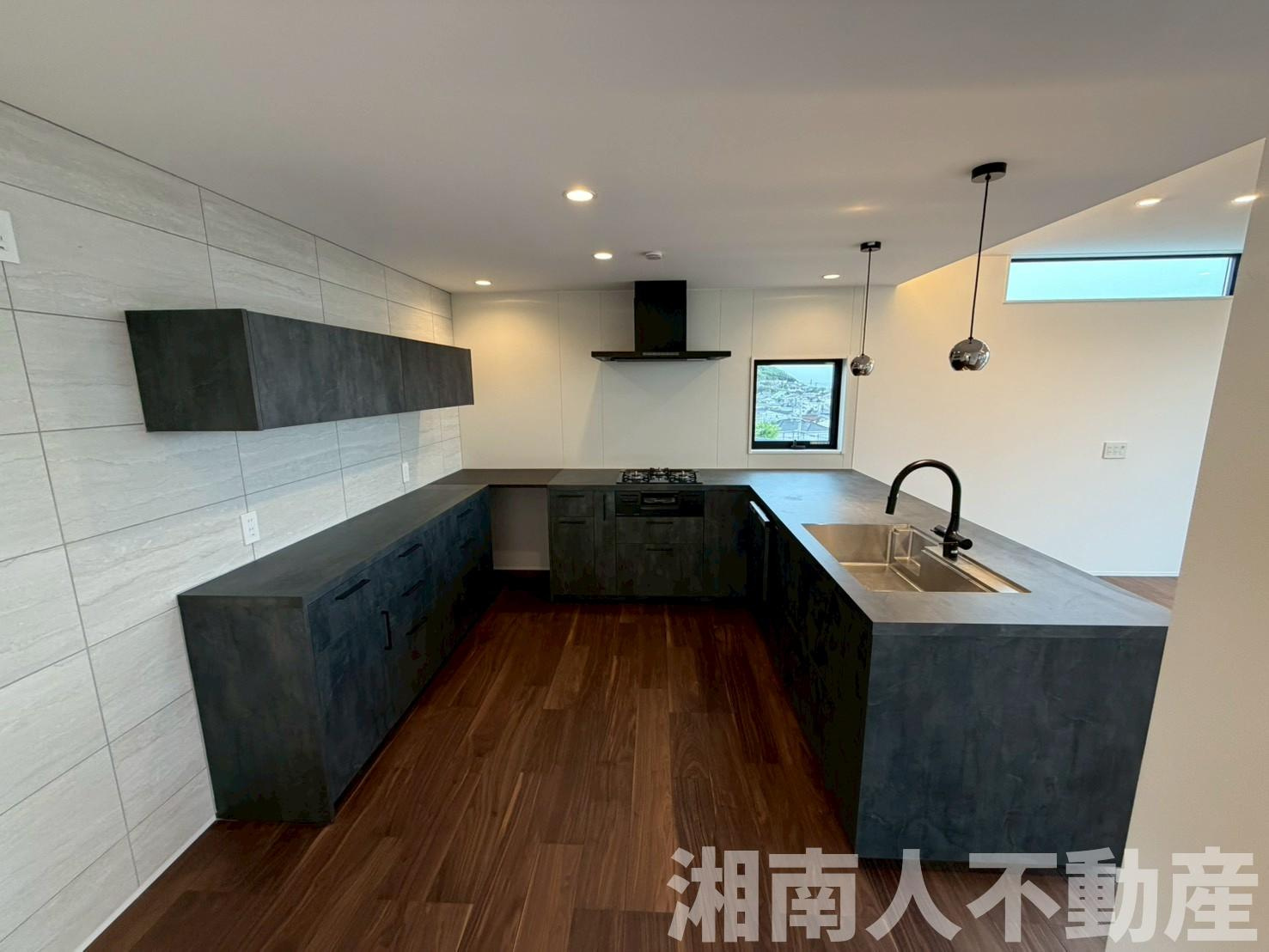 鎌倉市腰越５丁目２８０－２４新築戸建てのキッチン|キッチンでお料理をお楽しみください