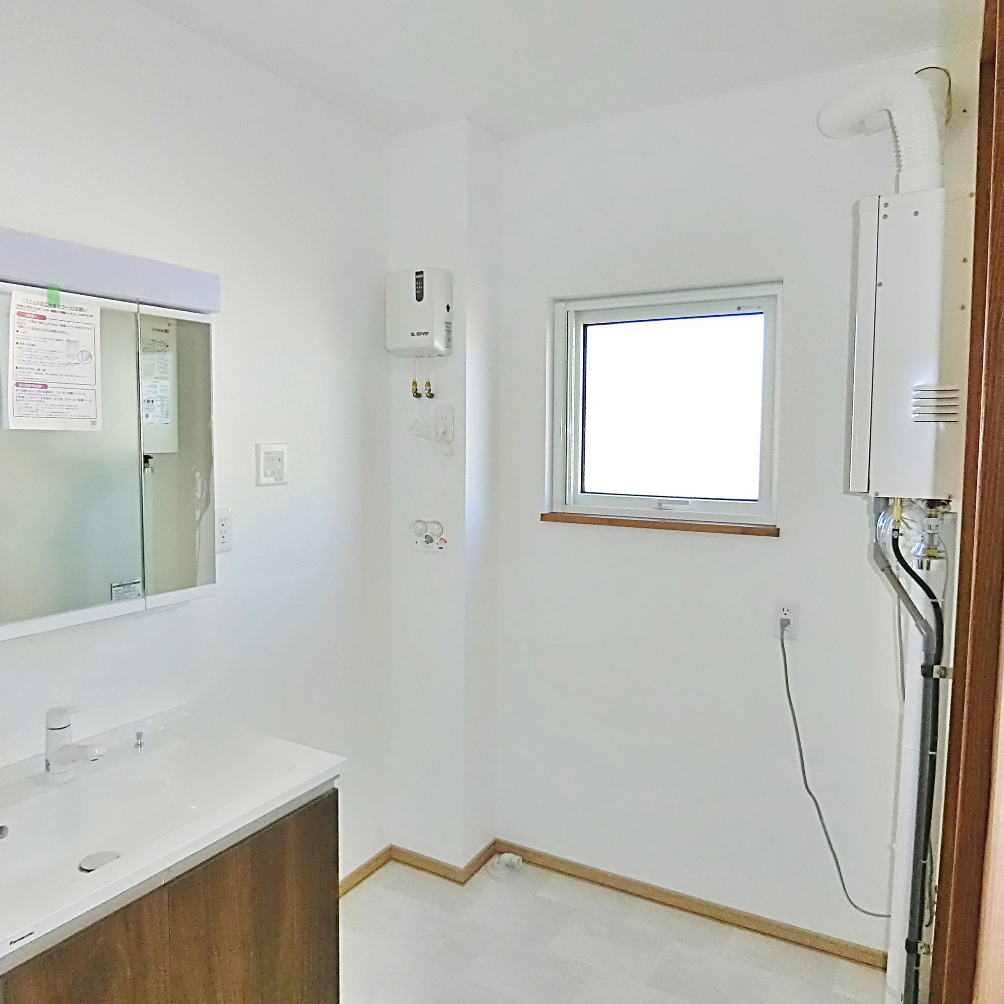 伊達市舟岡町45-51　中古住宅の脱衣所